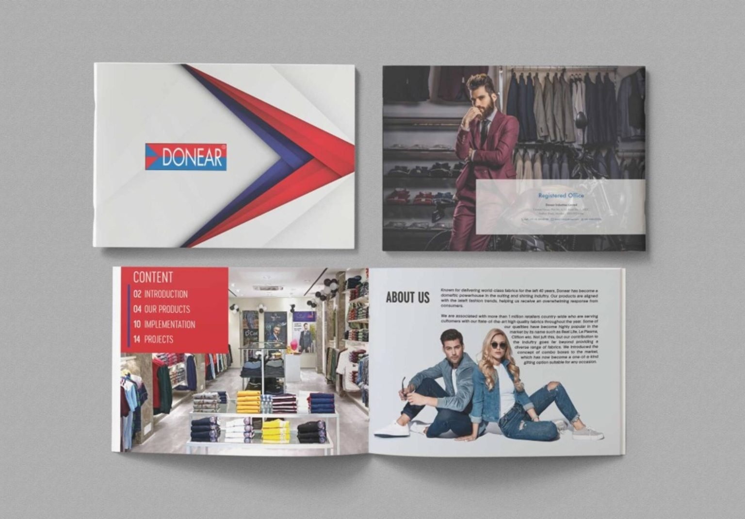 Donear Catalogue Design — view 1