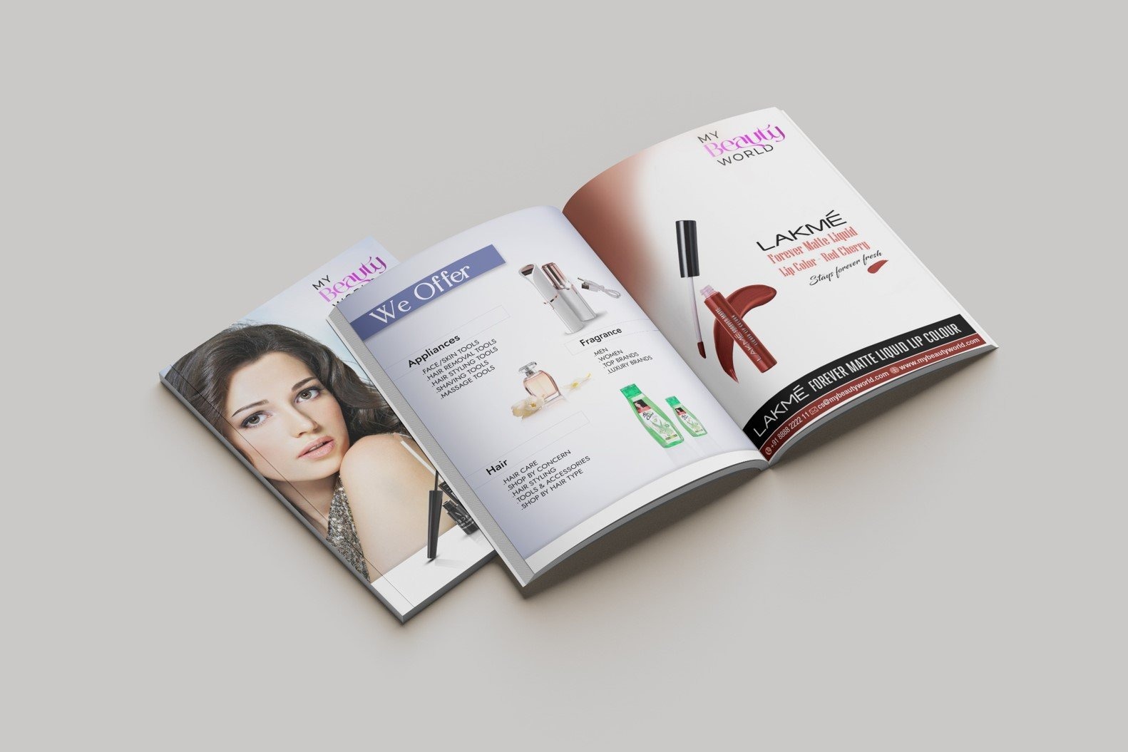 My Beauty World Catalogue Design — view 2