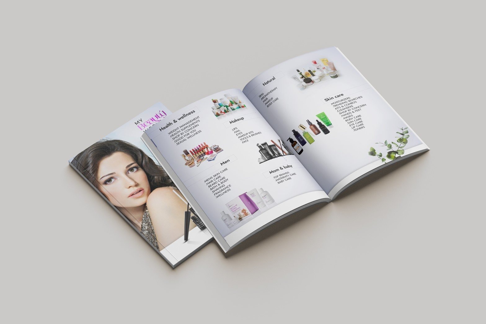My Beauty World Catalogue Design — view 3