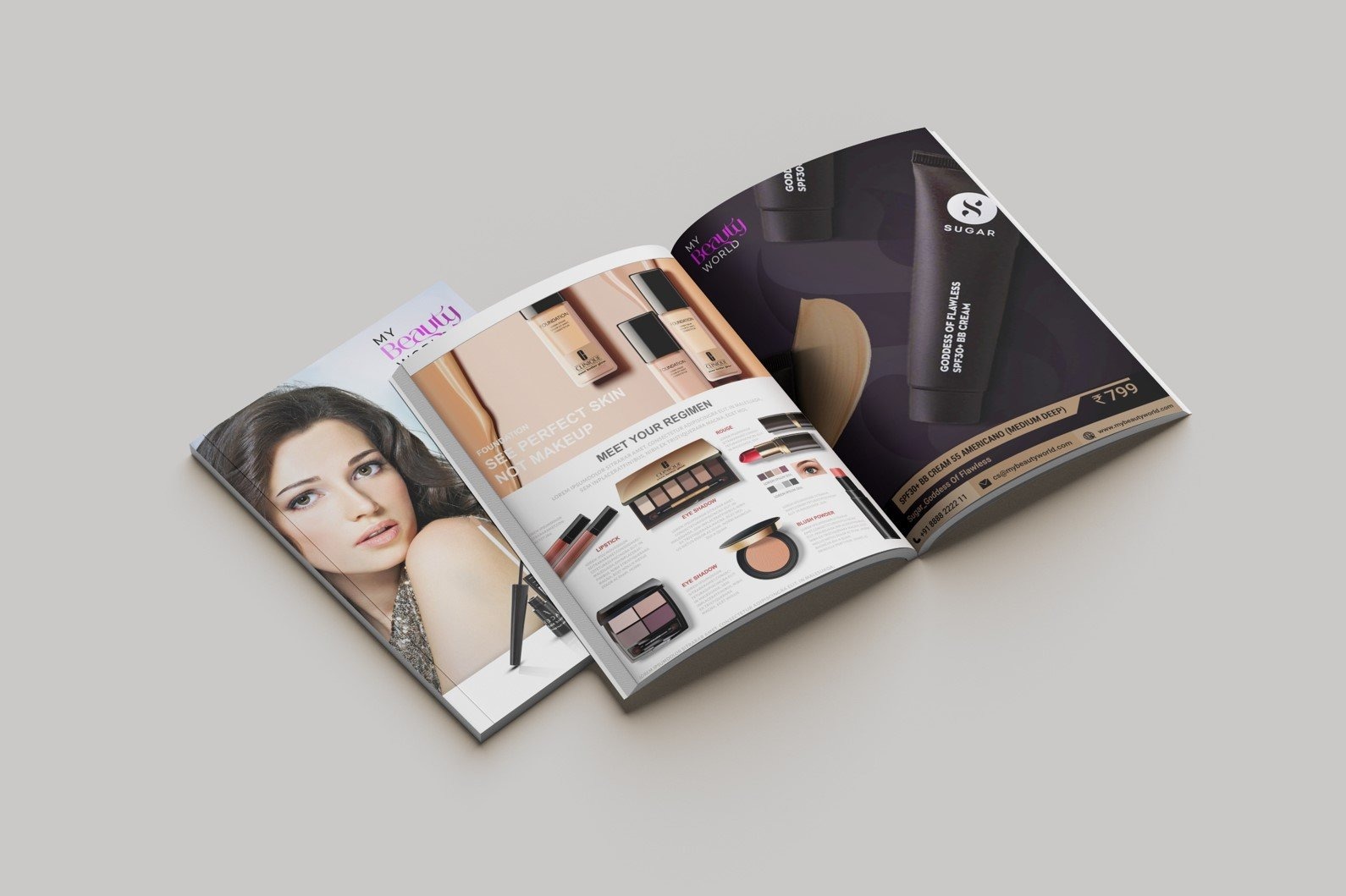My Beauty World Catalogue Design — view 6