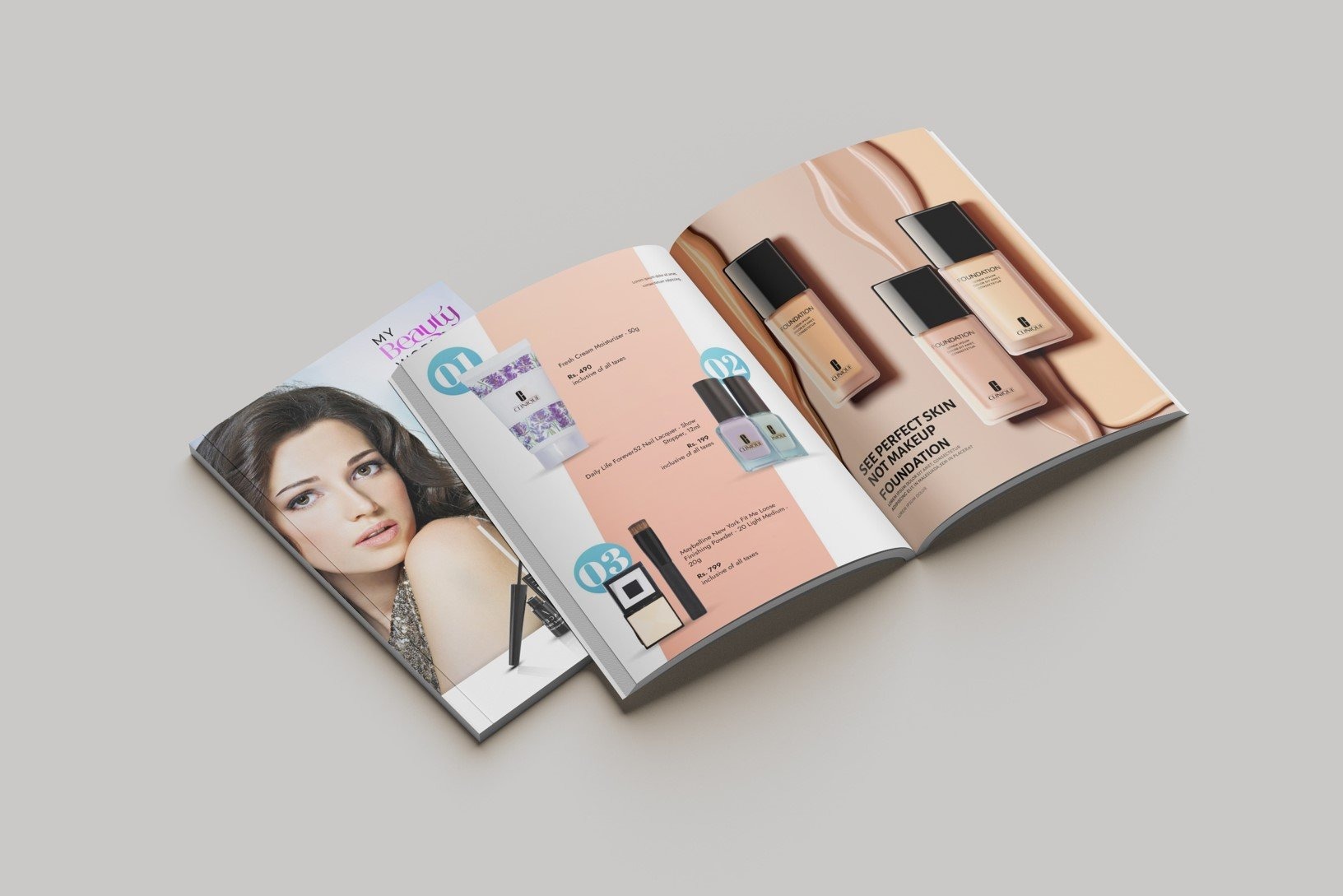 My Beauty World Catalogue Design — view 8