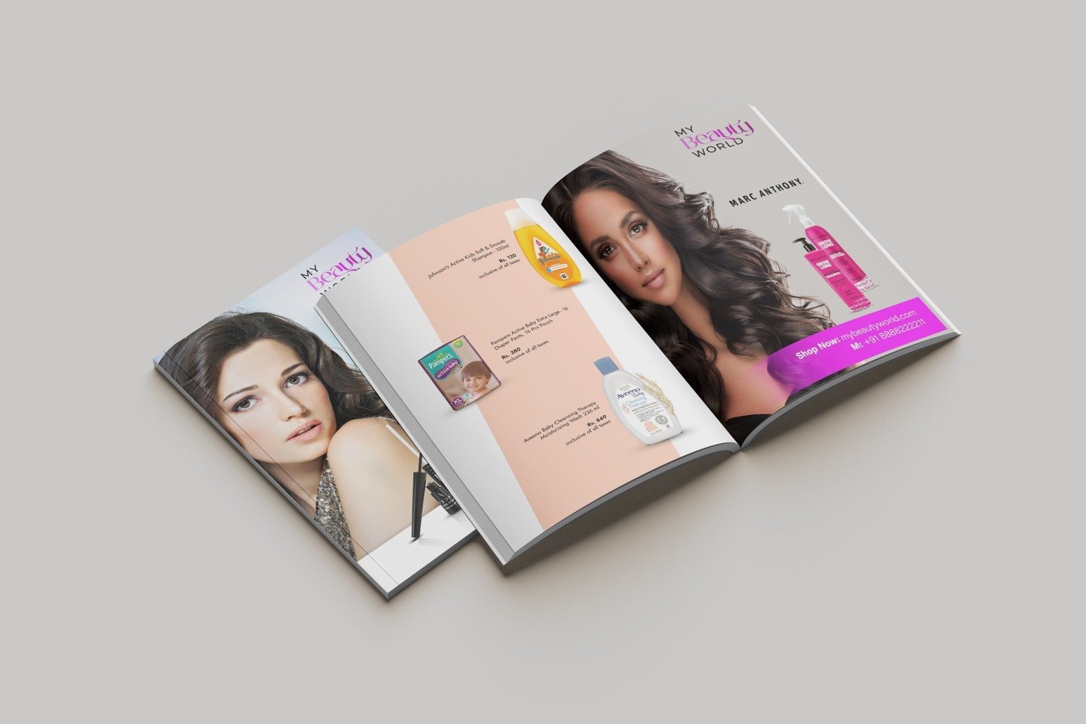 My Beauty World Catalogue Design — view 9