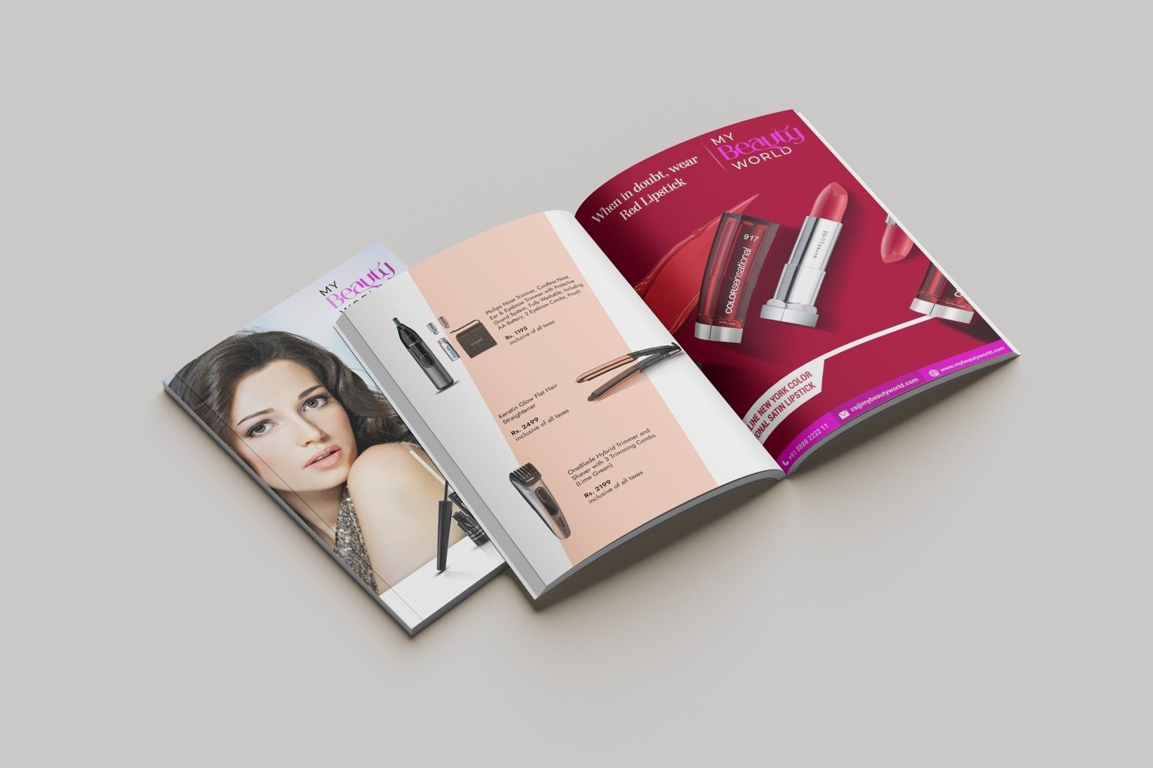 My Beauty World Catalogue Design — view 10
