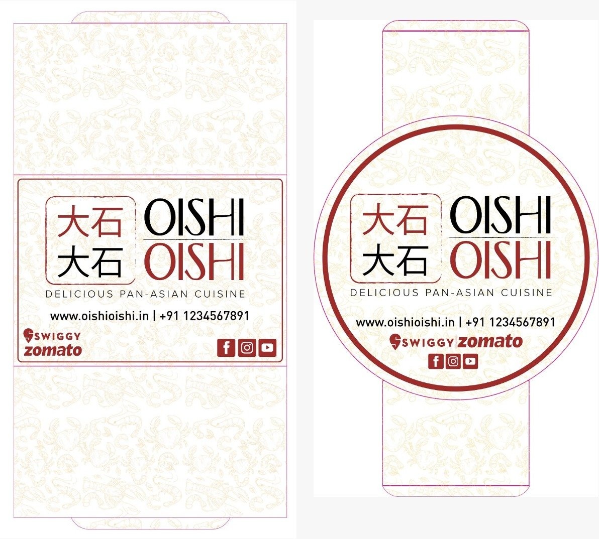 Oishi oishi Packaging Design — view 2