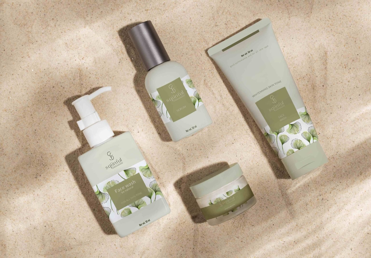 Sqiinful Packaging Design