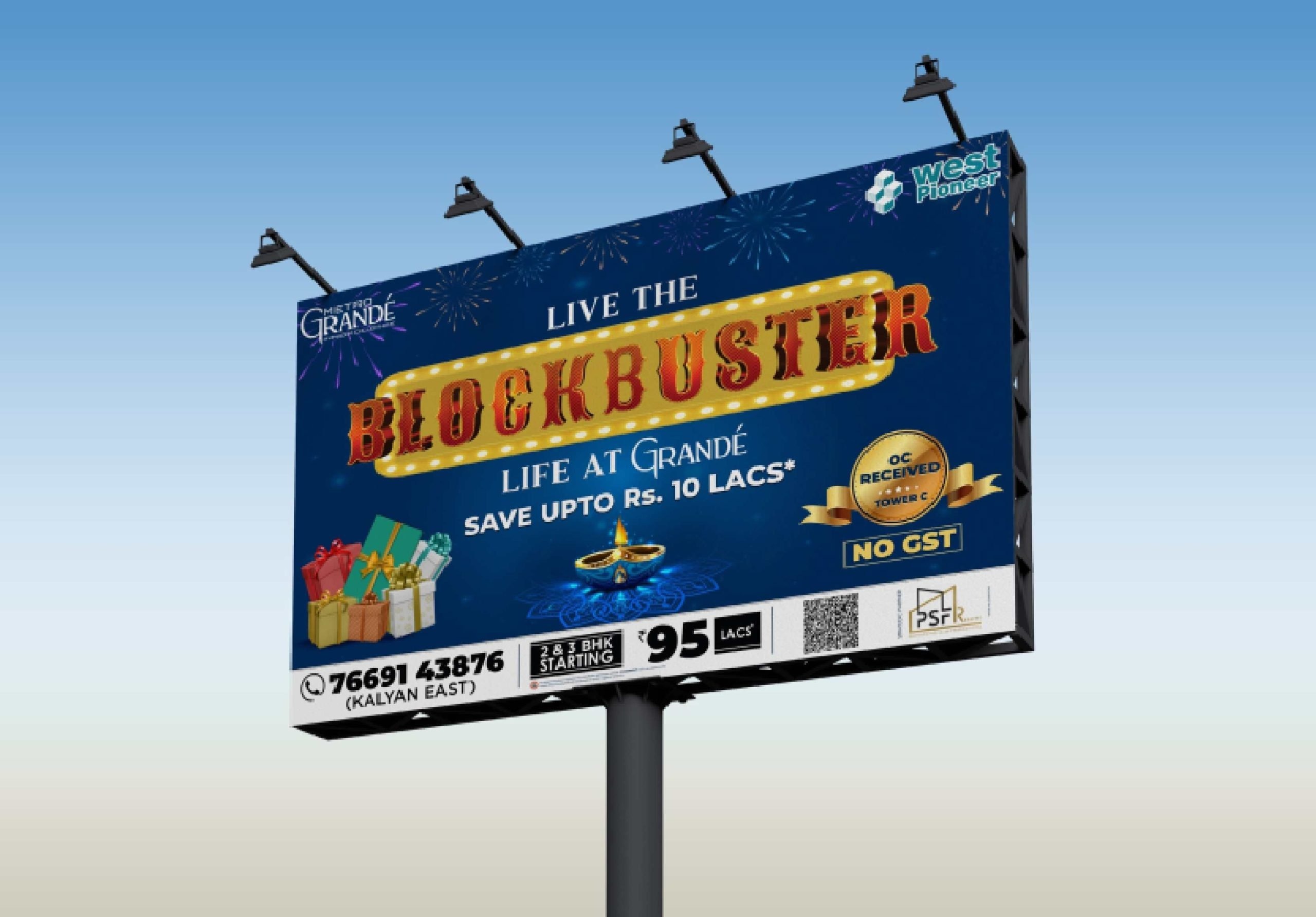 Metro Grande Blockbuster Outdoor Campaign